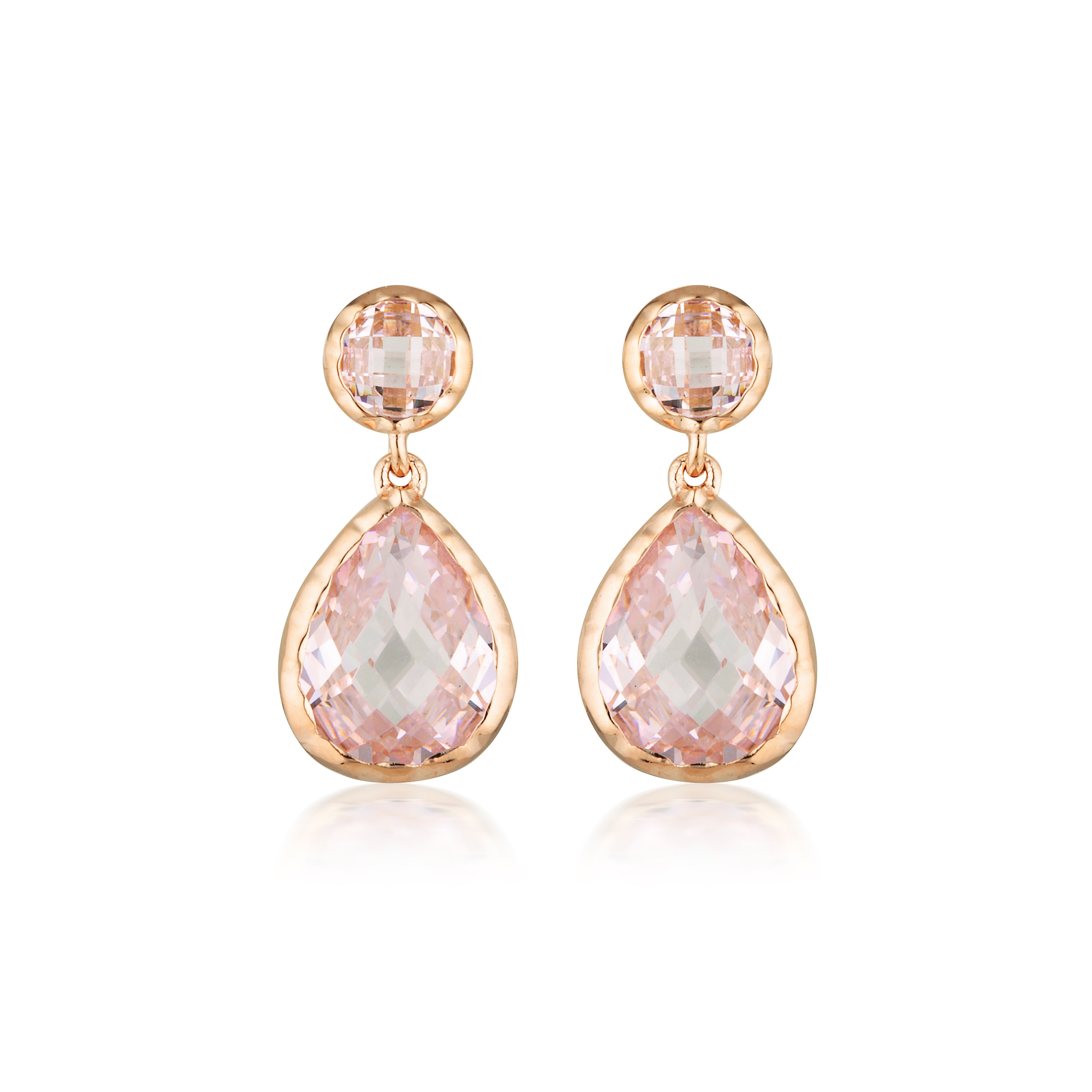 LUXE NOBILE EARRINGS PINK / ROSE GOLD