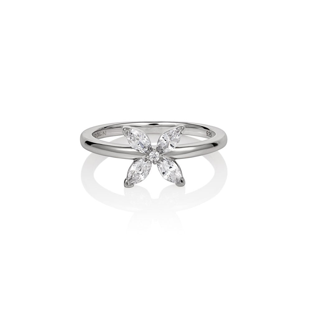 HEIRLOOM FAVOURED RING SILVER
