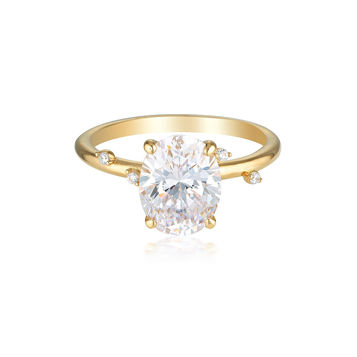 AURORA SOUTHERN LIGHTS RING GOLD